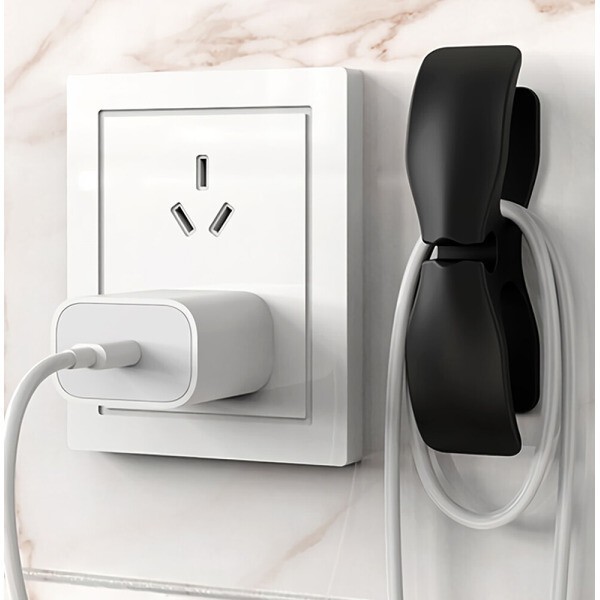 실리콘 전선 홀더 와이드형 3P 전기선 배선 케이블 정리