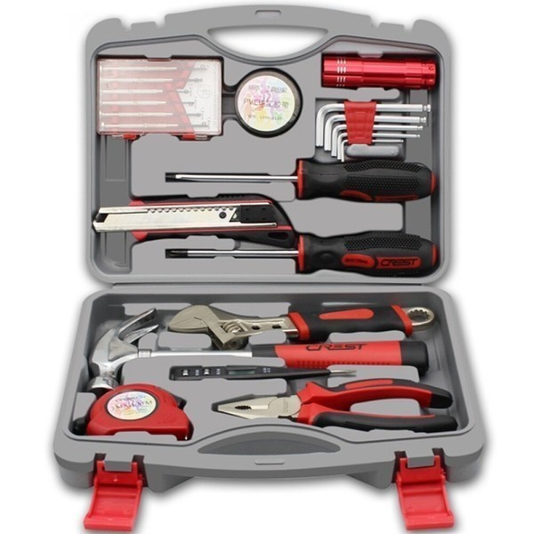 가정용 21종 알찬 공구세트 집들이 이사 선물 개업 만능 공구 수공구 공구가방 공구함 친구 결혼 신혼 추천