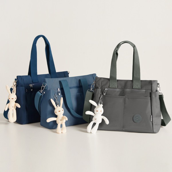 쥬피터 키플링 원단 여성가방 토끼 키링 증정 숄더백 크로스백 나일론 산책가방 데일리백