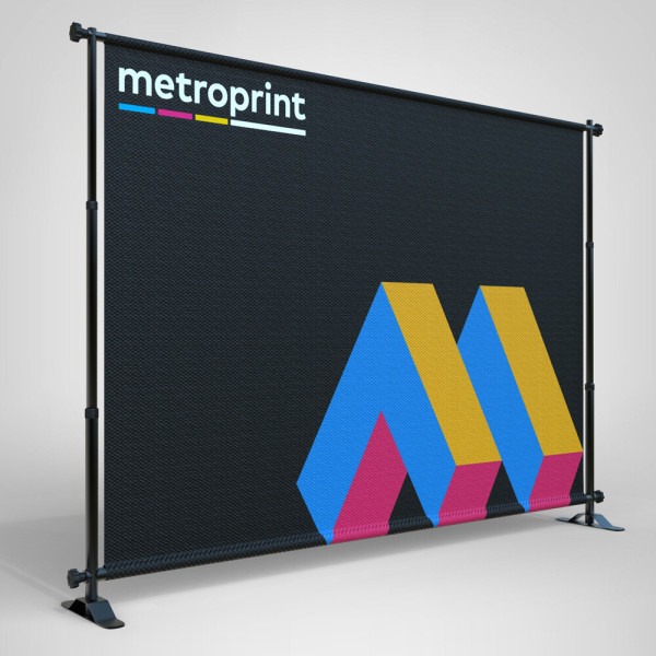 대형 배너 현수막 거치대 포토존 철제 걸이 전시회 배경 포토월 제작 인쇄 출력 3m