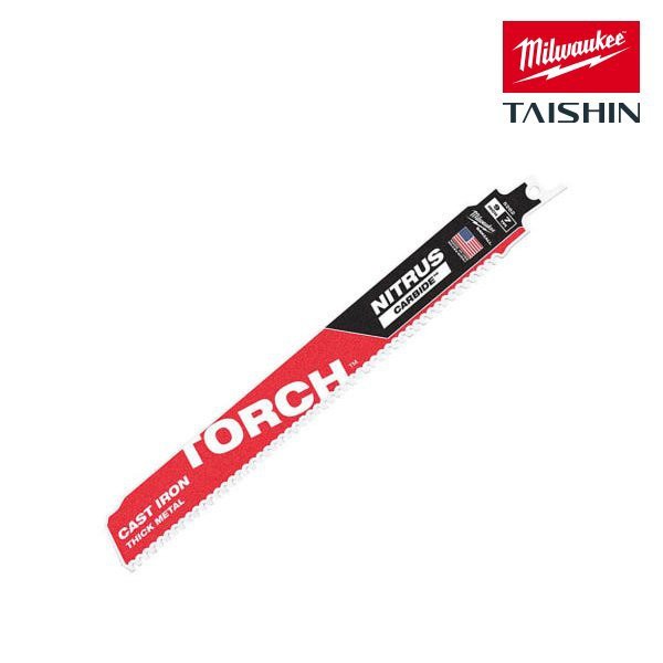 밀워키 48-00-5262 NITRUS 카바이드 컷쏘날 두꺼운 금속용 철거 7TPI 1PC