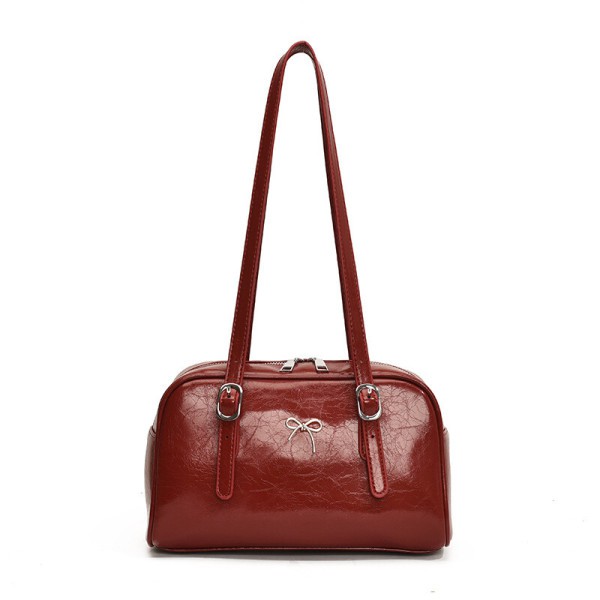 샤샤벨 리본 포인트 여성 가방 여자 바게트백 핸드백 토트백 숄더백