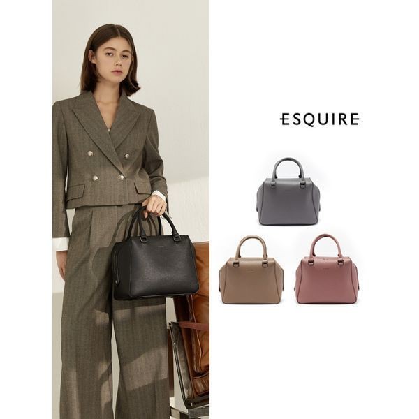 (에스콰이아(하프클럽))프라하 소가죽 토트백 4컬러 _P409924126