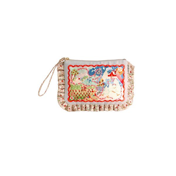 (신세계김해점)프릴 파우치 - 크리스마스 저니 (CK-AF81737)