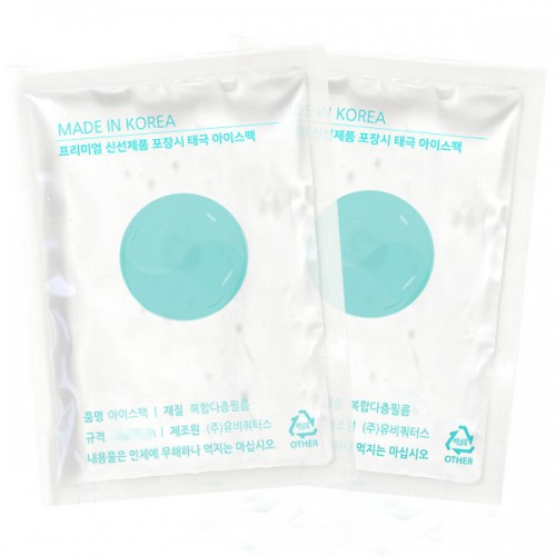 태극아이스 15x22 44개 물방울 워터 아이스팩 물아이스팩 워터타입아이스팩 물얼음팩 오래가는 아이스팩