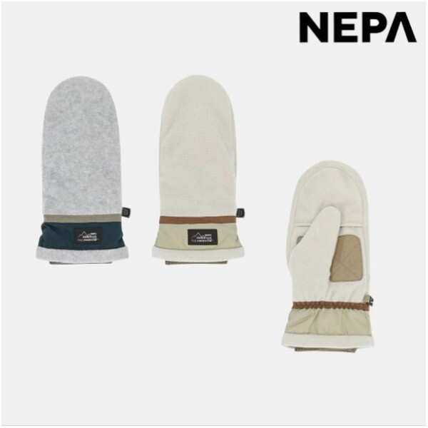 네파 남여 공용 겨울 다용도 줌인 플리스 미튼 벙어리 장갑 7KF8114